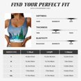 thumbnail image 6 of Lsque Christmas Trees Printed Women'S Sports Bra, Compression, Moisture Wicking, High-Impact Sports Bra For Women,Supportive sports bra-, 6 of 9