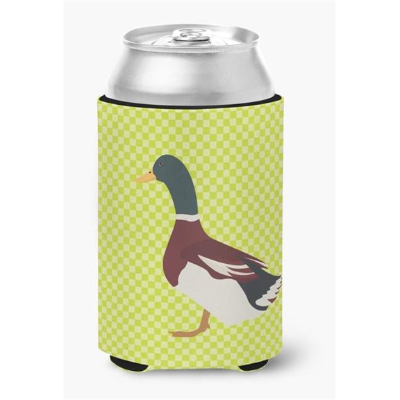 Carolines Treasures BB7682CC Rouen Duck Green Can or Bottle Hugger