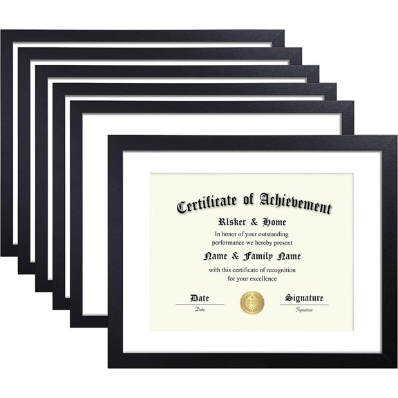 8.5x11 Picture Frame Certificate Frames ,Set of 12 Frames Bulk for ...