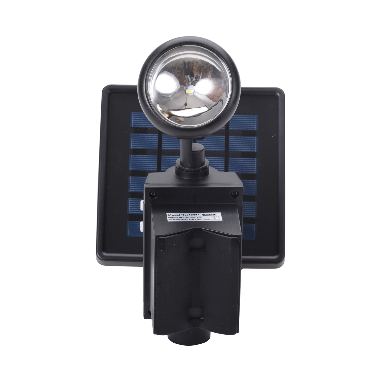 MAXSA Innovations Solar LED Flag Light