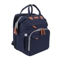 thumbnail image 1 of Diaper Bag Foldable Multifunctional Baby Diaper Backpack with USB Charging Port for Travel, 1 of 7