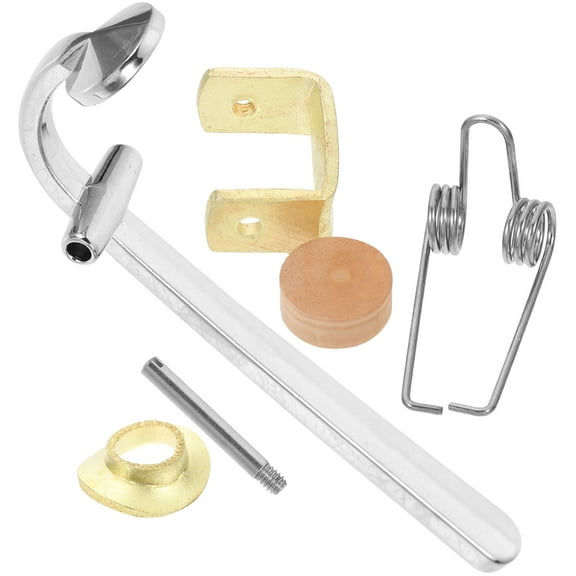 1 Set Trombone Water Gate Key Replacement with Cork Pad for Trombone Accessories