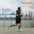 thumbnail image 3 of 4Pairs Halloween Compression Socks for Women & Men Circulation 15-20 mmHg - Better Blood Flow, Swelling , Best Support for Medical, Running, Nursing, 3 of 7
