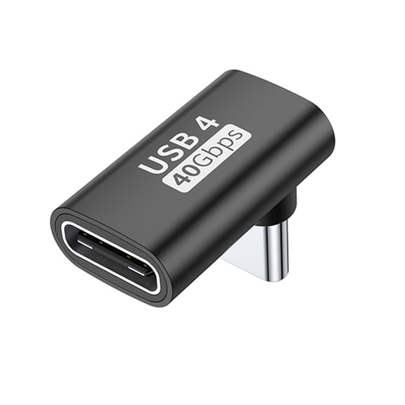 USB C to USB C Adapter 40Gbps USB C Female to USB C Male Adapter USB C Adapter 40Gbps Data Sync 100W Charging Adapter