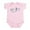 Petal Pink, variant on CafePress - Achtung Baby Infant Bodysuit - Baby Light Bodysuit, Size Newborn - 24 Months