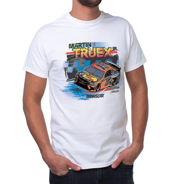 DelSol Camiseta (S) Camiseta NASCAR Classic Crew para hombre - Martin Truex Jr - 2 Blanco 1 Pc DelSol DelSol Camiseta (S) 1 Pc