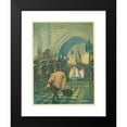 thumbnail image 2 of Franklin Booth 14x18 Black Modern Framed Museum Art Print Titled - He Turned, Doffed His Plumed Cap, Bent His Body in Low Reverence, and Began to Step Backward., 2 of 5