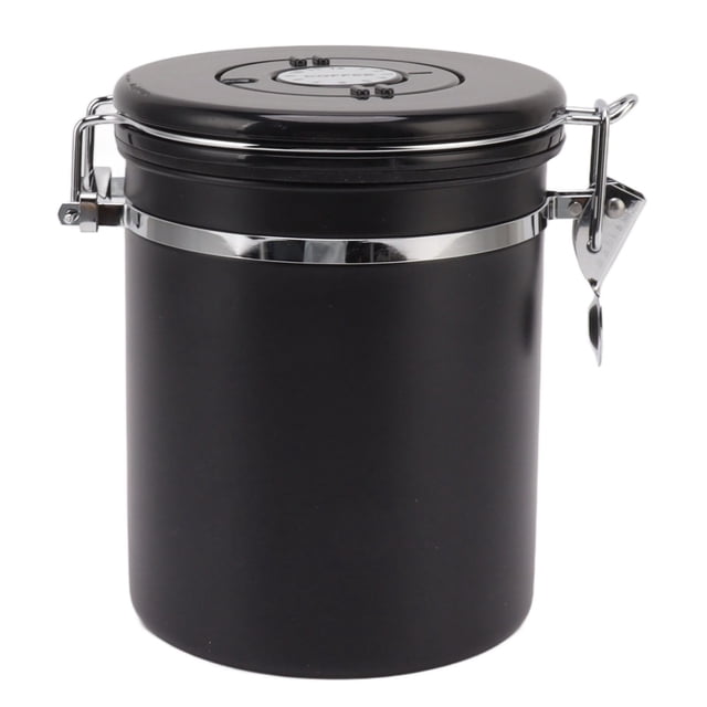 Contenedor de Almacenamiento de Granos de café Válvula de Escape de Acero Inoxidable 304 Tanque Sellado de Granos de café Contenedor de Almacenamiento de Alimentos de Cocina ANGGREK Otros
