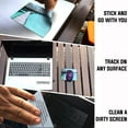 thumbnail image 4 of Mouse Pad Adhesive Bottom - Sticks to Any Surface - Portable - Webcam Covers and Screen Cleaner Included (Beach), 4 of 5
