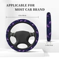 thumbnail image 5 of Fotbe Eggplant Steering Wheel Cover Universal 15 in Car Accessories for Men Women,Steering Wheel Protector Comfortable Protective Case for SUV Sedan Decor, 5 of 8