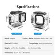 thumbnail image 5 of aMagisn Insta360 Camera Waterproof Dive Case 60M Underwater Protective Housing Photography Accessory Replacement by, 5 of 7