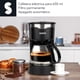 thumbnail image 4 of Cafetera Automática De Goteo Con Jarra De Vidrio De 650 ML Acabado En Negro Y Acero Inoxidable Cafetera Precoladora Cuenta Con Un Filtro, 4 of 8