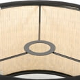thumbnail image 4 of Miangastore Drum Lampshade Assorted Color Bamboo 1Pcs 11.8X11.8X7.9In, 4 of 8