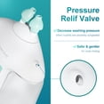 thumbnail image 4 of Nascool Nasal Irrigation System Electric Sinus Rinse Machine Nose Cleaner for Adult Sinus Symptoms Relief with 50 Saline Packets (White), 4 of 13