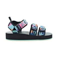 thumbnail image 2 of Fila Drifter DNS '90s Hiking Men's Sandals Black-Electric Purple-Red Orange 1sm00825-028, 2 of 6