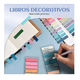 thumbnail image 3 of Notas Adhesivas Transparentes De Índice,15 Sets,3000 Piezas Vistoso Xtellar multicolor, 3 of 3