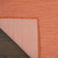 thumbnail image 2 of Nourison Positano Solid Indoor Outdoor Rug Terracotta 2' x 6', 2 of 11