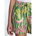 thumbnail image 5 of Free Assembly Women's and Women's Plus Linen Blend Print Shorts, 7" Inseam, Sizes XS-4X, 5 of 6