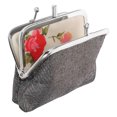 thumbnail image 1 of FESTFENDS Vintage Clutch Grey Alloy 1Pack Coin Storage for Daily Use, 1 of 8
