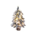 thumbnail image 2 of Christmas Tree Christmas Decorations White Christmas Tree 45cmChristmas Tree With Snow Flocked Christmas Tree Slim Christmas Trees Snow Flocked Christmas Tree, 2 of 7
