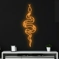 thumbnail image 3 of Handmadetneonsign Custom Snake Neon Light, Coiled Snake Led Sign, Animal Neon Sign, Reptiles Led, 3 of 5