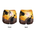 thumbnail image 5 of Lsque Giraffes Of The African Savannah Printed Women's Running Shorts with Liner Pockets,Elastic Quick Dry Workout Athletic Gym Yoga Shorts,Womens High Waist Shorts-Small, 5 of 9