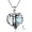 3-March, variant on Urn Necklaces for Ashes 925 Sterling Silver Heart Skeleton Birthstone Necklace Cremation Jewelry Memorial Gifts for Women Men Mom