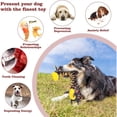 thumbnail image 6 of Elastic giraffe dog toy, durable squeaking wrinkled long neck chew toy, indestructible interactive drawstring toy suitable for large dogs, 6 of 6