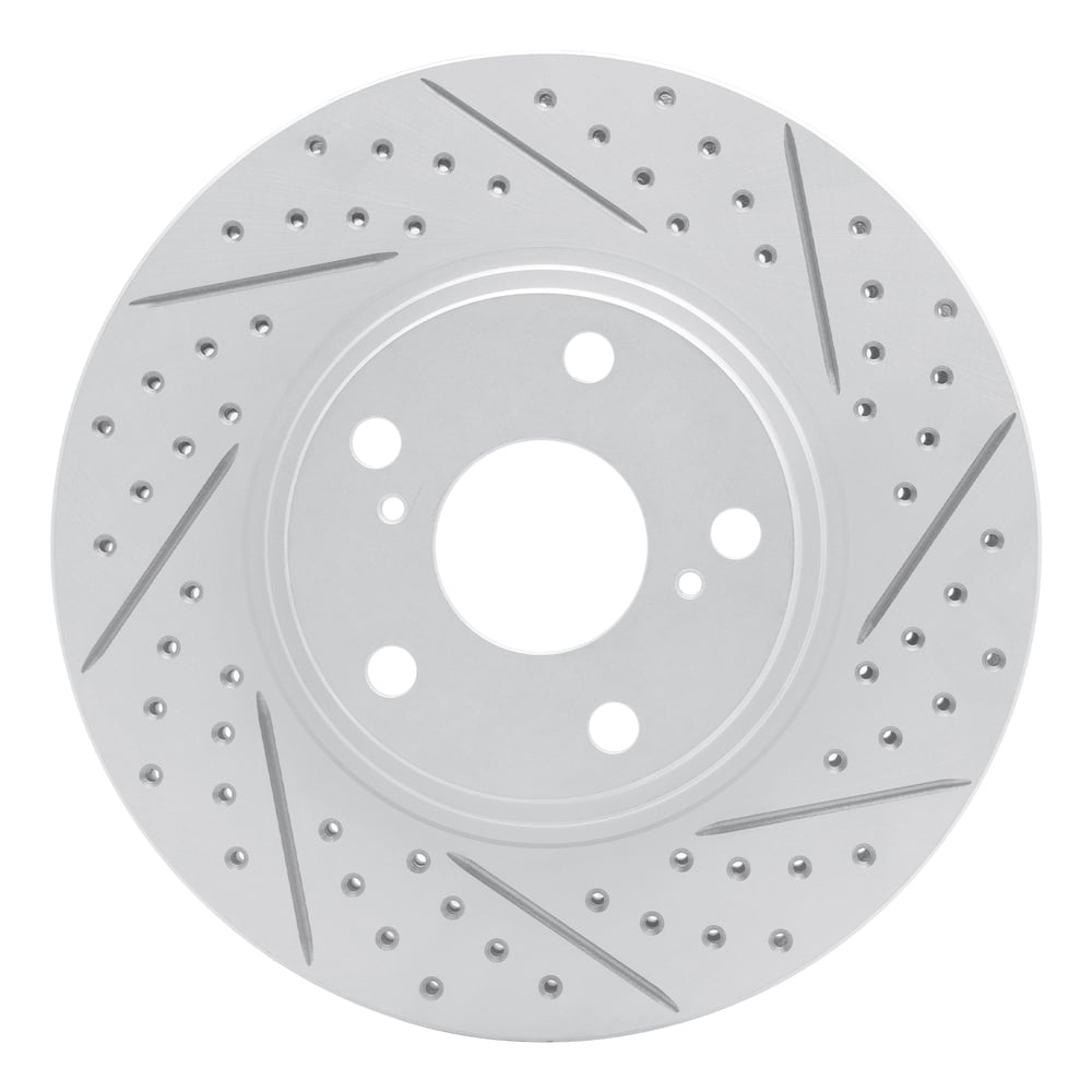 Dynamic Friction Company 830-76055R DFC Geoperformance Rotor - Drilled and Slotted