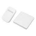 thumbnail image 3 of Kit de timbre inalámbrico autoalimentado de 433 MHz, 0,25 W, CA 100 V-230 V, para hogares, apartamentos y empresas, enchufe de EE. UU., compatible con aulas, 3 of 8