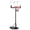 White/Black, variant on Airfind Portable Basketball Hoop with Adjustable Height from 3.3 to 7 ft and Shatterproof PC Backboard for Indoor and Outdoor Play, White