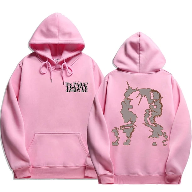 Kpop Agust D D-DAY US Solo Tour-cárdigan con capucha de manga larga, abrigo de diamantes, jersey de gran tamaño Y2K, Sudadera con capucha para pareja