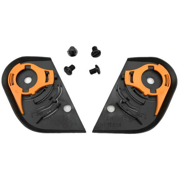 Icon Proshield Base Plate Shield Pivot Kit Airframe/Domain 2/Alliance Black