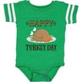 thumbnail image 3 of Inktastic Thanksgiving Happy Turkey Day Boys or Girls Baby Bodysuit, 3 of 5
