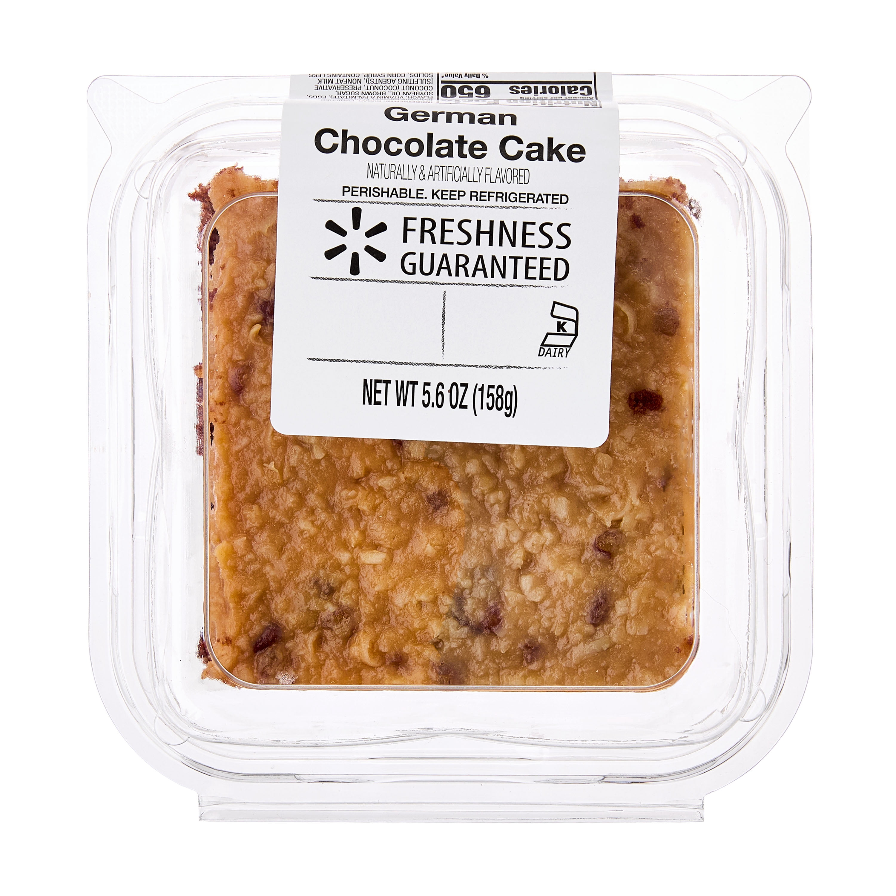 Freshness Guaranteed German Chocolate Cake Slice, 5.6 oz (Refrigerated)