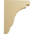 thumbnail image 3 of Ekena Millwork 1 3/4"W x 7 1/4"D x 9 1/2"H Bedford Wood Bracket, Alder (2-Pack), 3 of 4