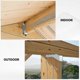 thumbnail image 4 of 10 soportes para vigas de 2x6, con doble cara de corte, para montaje en pared, para huracanes, soportes de amarre para vigas de piso., 4 of 5
