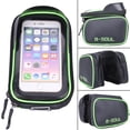 thumbnail image 2 of Bolsa De Cuadro De Bicicleta Bolsa para cuadro de bicicleta de 6,2 pulgadas, bolsa impermeable para ciclismo, accesorios para ciclismo (verde), 2 of 8