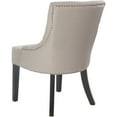 thumbnail image 5 of SAFAVIEH Lotus 19''H Side Chair, Taupe/Espresso/Flat Nails, Set of 2, 5 of 5