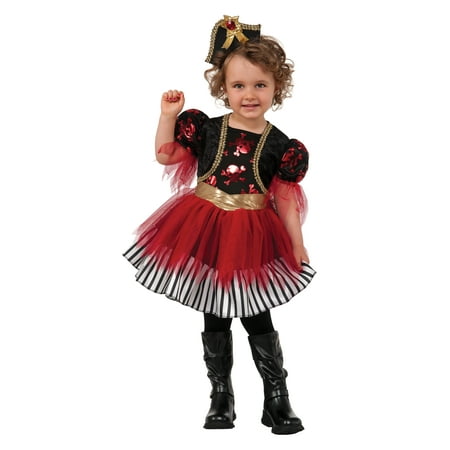 Toddler Girl Treasure Island Pirate Costume by Rubies