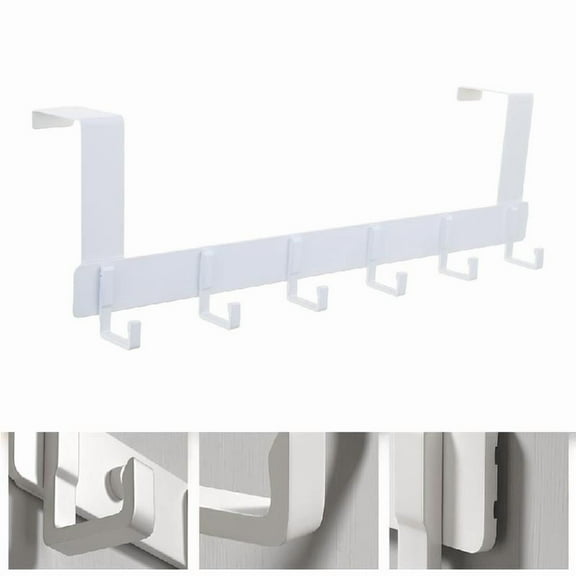 Bathroom Organizer Towel Rack Over The Door Hooks Stainless Steel Door Hangers