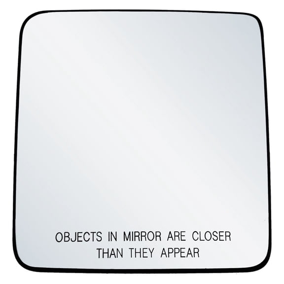 Rugged TUFF Passenger Side Mirror Glass Replacement for 18-24 Jeep Wrangler, 20-23 Gladiator Truck (Non-Heated)