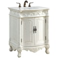 thumbnail image 6 of Elegant Lighting VF-1007-VW Danville 30" Tall Cabinet And Quartz Vanity Top - Wood, 6 of 7