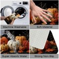 thumbnail image 4 of 1pc Halloween Pumpkins Absorbent Non-Slip Bathroom Thickened Flannel Rug Decor,Soft,Quick Drying,Suitable For Indoor/outdoor Use,Bathrooms,Bedrooms,Kitchens,Terrace,Laundry Rooms,16"x24", 4 of 9