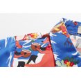 thumbnail image 5 of SSLR Women Santa Claus Ugly Hawaiian Christmas Shirts Tropical Aloha Beach Shirt Button Down Shirts, 5 of 8