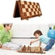 thumbnail image 3 of Juego De Tablero De Ajedrez De Madera, Juego De Ajedrez Plegable Para Viajar Para Profesionales, 3 of 8