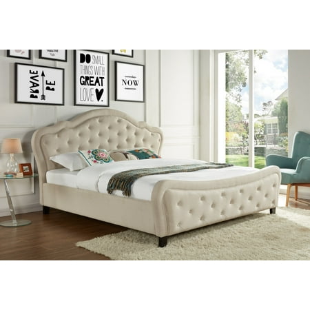 Best Quality Furniture Upholstered Bed, Multiple Sizes, Multiple