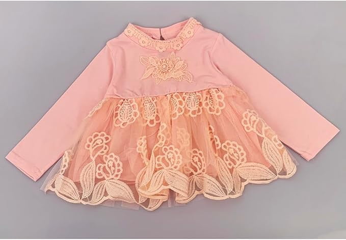 Peacolate 6M-3Years Spring Autumn Little Baby Girls Clothing Set 3pcs Long Sleeve Dress Bunny Denim Jacket and Jeans,White,1-2Years