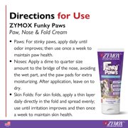 Zymox Funky Paws Cream for Soothing Pet Paws with Vitamin D, 3.2 oz - Hypoallergenic, Odor Reduction and Moisturizing