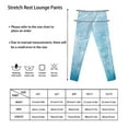 thumbnail image 6 of COEQINE Christmas Snowflakes Blue Girls' Yoga Legging Breathable Athletic Sport Legging High Waist Pants for School Gym, for 4-5 Years Kids Girls, 6 of 7